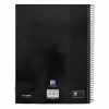 Oxford Classic cahier à spirale A4+ 90 g/m² 80 feuilles quadrillé 5 mm - noir 260295 - 2