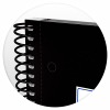 Oxford Classic cahier à spirale A4+ 90 g/m² 80 feuilles quadrillé 5 mm - noir 260295 - 5