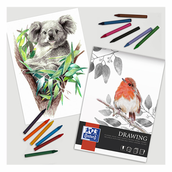 Oxford Drawing bloc à dessin A3 160 g/m² (40 feuilles) 237640 - 3