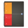Oxford International Activebook A4 quadrillé 80 g/m² 80 feuilles (4 trous) - gris 260040 - 1