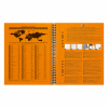 Oxford International cahier à spirale A5 ligné 80 g/m² 80 feuilles (10 trous) - orange 260002 - 3