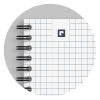 Oxford Origin cahier à spirale A4+ 90 g/m² 70 feuilles quadrillé 5 mm - noir 260268 - 4