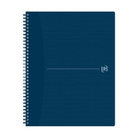 Oxford Origin cahier à spirale A4+ ligné 90 g/m² 70 feuilles - bleu 260264