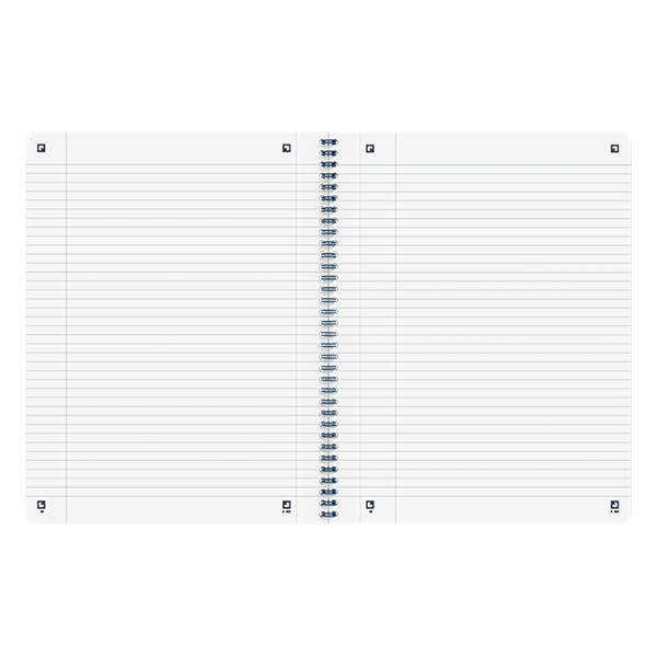 Oxford Origin cahier à spirale A4+ ligné 90 g/m² 70 feuilles - bleu 260264 - 3