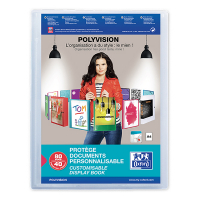 Oxford Polyvision album de présentation souple A4 (40 pochettes) - transparent 237555