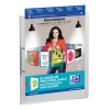 Oxford Polyvision classeur à anneaux A4 avec 2 anneaux en O 25 mm - transparent 237563 - 1