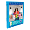 Oxford Polyvision classeur à anneaux A4 avec 4 anneaux en O 15 mm - bleu 237565 - 1