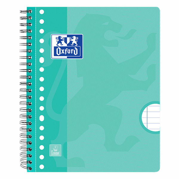 Oxford School A5+ cahier à spirale ligné 90 g/m² 80 feuilles 17 trous (3 pièces) 260300 - 4