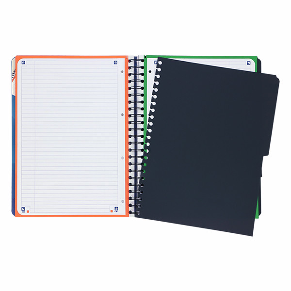 Oxford School cahier à spirale A4+ ligné 90 g/m² 120 feuilles (4 trous) 260179 - 4