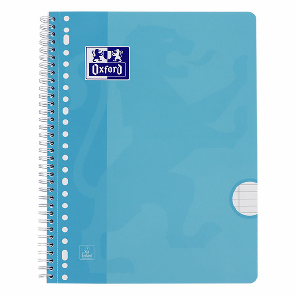 Oxford School cahier à spirale A4+ ligné 90 g/m² 80 feuilles 23 trous (3 pièces) - pastel 260296 - 3