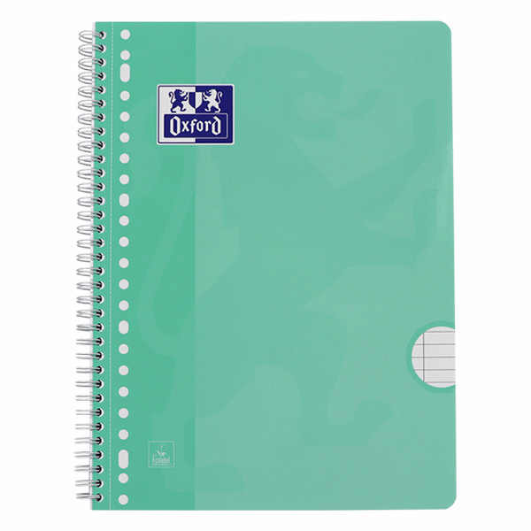 Oxford School cahier à spirale A4+ ligné 90 g/m² 80 feuilles 23 trous (3 pièces) - pastel 260296 - 5