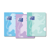 Oxford School cahier ligné A5 couleurs pastel assorties 3 pièces 36 feuilles 260298 - 1