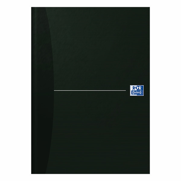 Oxford Smart Black carnet broché A4 ligné 96 feuilles 260043 - 2