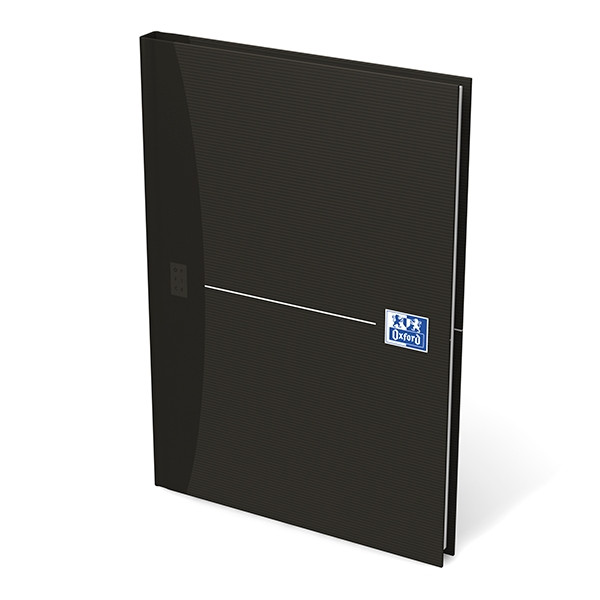 Oxford Smart Black carnet broché A5 ligné 96 feuilles 260045 - 1