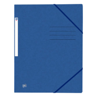 Oxford Top File+ farde à élastique en carton A4  - bleu 260132