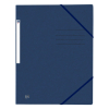 Oxford Top File+ farde à élastique en carton A4 - bleu foncé 260133 - 1