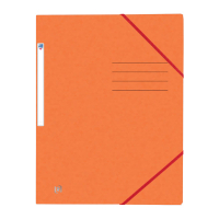Oxford Top File+ farde à élastique en carton A4 - orange 260130