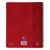 Oxford Touch cahier à spirale A4 ligné 90 g/m² 70 feuilles - rouge 260144 - 2