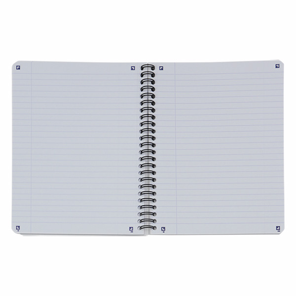 Oxford Touch cahier à spirale A5 ligné 90 g/m² 70 feuilles - gris 260153 - 2