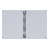 Oxford Touch cahier à spirale A5 ligné 90 g/m² 70 feuilles - gris 260153 - 2