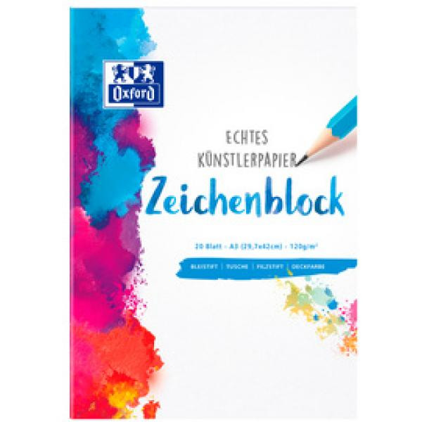 Oxford bloc de croquis A3 120 g/m² (20 feuilles) 260081 - 1