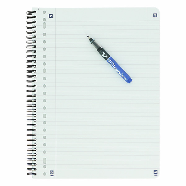 Oxford cahier à spirale A4+ ligné 90 g/m² 80 feuilles 23 trous (3 pièces) 260084 - 3