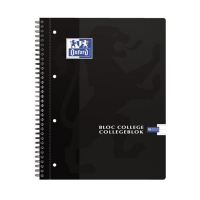 Oxford cahier à spirale A4+ ligné 90 g/m² 90 feuilles (4 trous) 260077