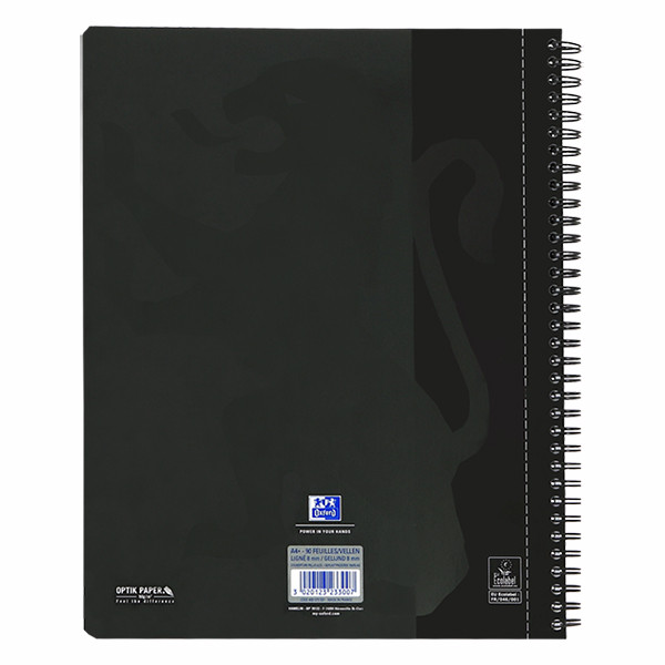 Oxford cahier à spirale A4+ ligné 90 g/m² 90 feuilles (4 trous) 260077 - 5