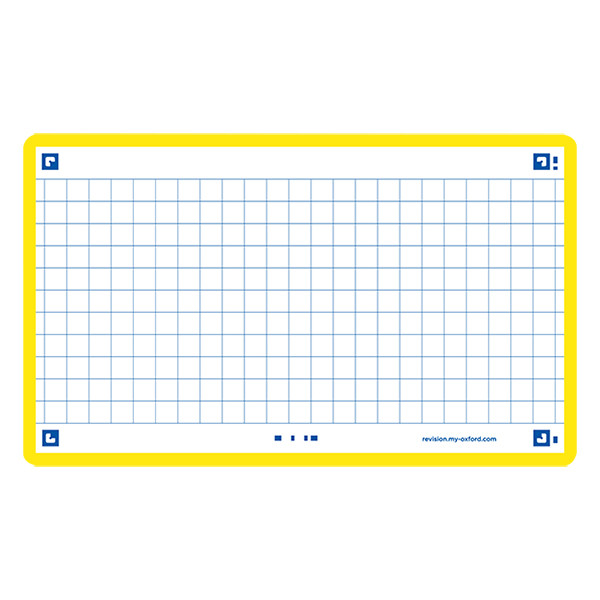 Oxford fiches bristol quadrillées A7 (80 pièces) - jaune 260207 - 1