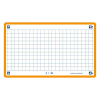 Oxford fiches bristol quadrillées A7 (80 pièces) - orange 260211 - 1