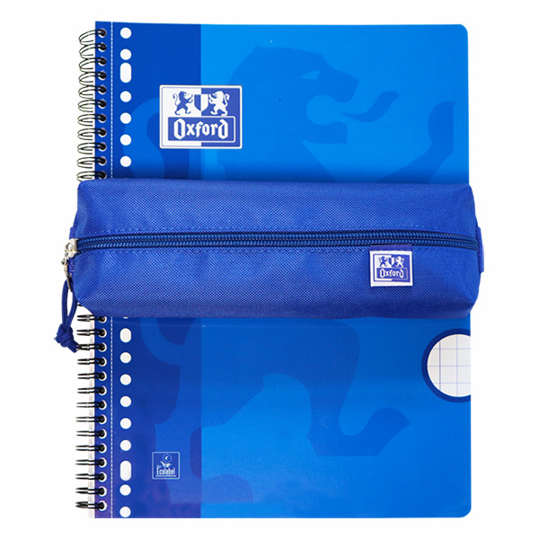 Oxford trousse rectangulaire - bleu 260281 - 4