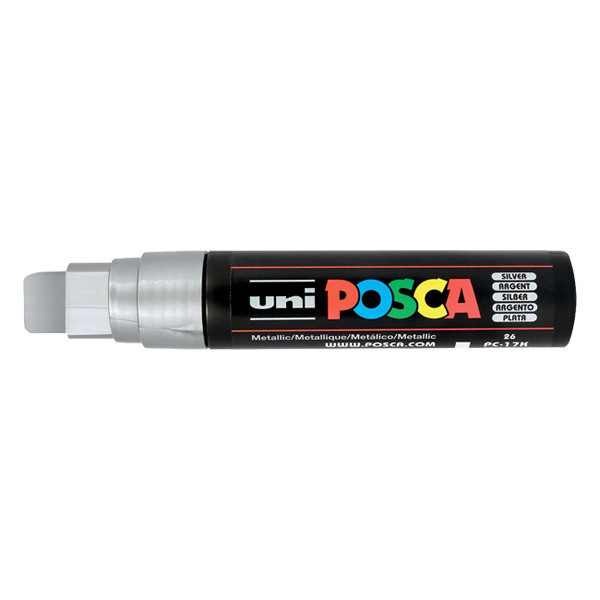 POSCA PC-17K marqueur peinture (15 mm rectangulaire) - argent 424235 - 1