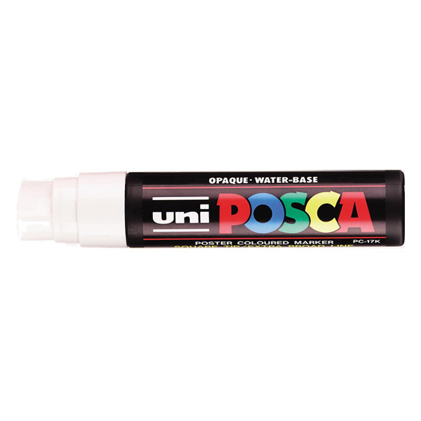 POSCA PC-17K marqueur peinture (15 mm rectangulaire) - blanc 424238 - 1