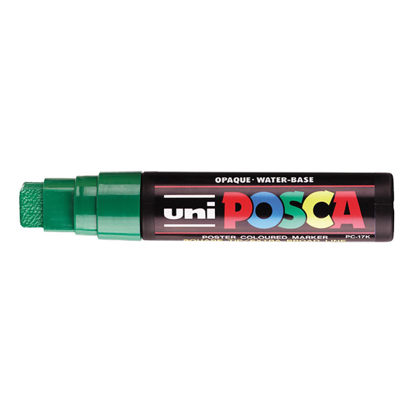 POSCA PC-17K marqueur peinture (15 mm rectangulaire) - vert foncé 424244 - 1