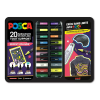 POSCA PC-1MC/PC-3M/PC-5M Groovy Colors set de marqueurs acryliques (20 pièces) 424481 - 1