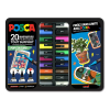 POSCA PC-1MC/PC-3M/PC-5M Pop Colors set de marqueurs acryliques (20 pièces) 424482 - 1
