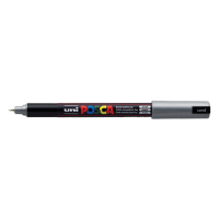 POSCA PC-1MR marqueur acrylique (0,7 mm ogive) - argent 424013