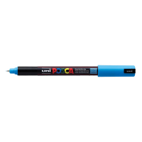 POSCA PC-1MR marqueur acrylique (0,7 mm ogive) - bleu clair 424014