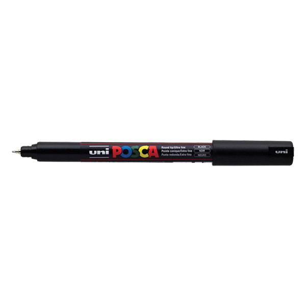 POSCA PC-1MR marqueur acrylique (0,7 mm ogive) - noir 424022 - 1