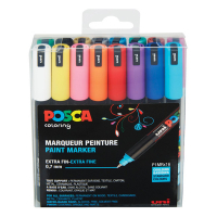 POSCA PC-1MR set de marqueurs peinture (0,7 mm ogive) 16 pcs 424036