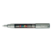 POSCA PC-3M marqueur acrylique (0,9 - 1,3 mm ogive) - argent 424071