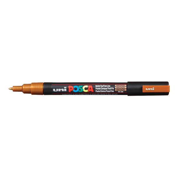 POSCA PC-3M marqueur acrylique (0,9 - 1,3 mm ogive) - bronze 424078 - 1