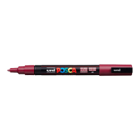 POSCA PC-3M marqueur acrylique (0,9 - 1,3 mm ogive) - rouge vin 424087