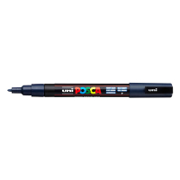 POSCA PC-3M marqueur peinture (0,9 - 1,3 mm ogive) - bleu marine 424077