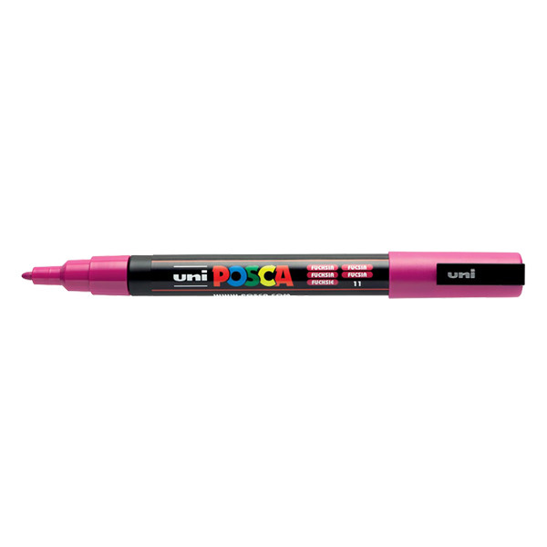 POSCA PC-3M marqueur peinture (0,9 - 1,3 mm ogive) - fuchsia 424097 - 1