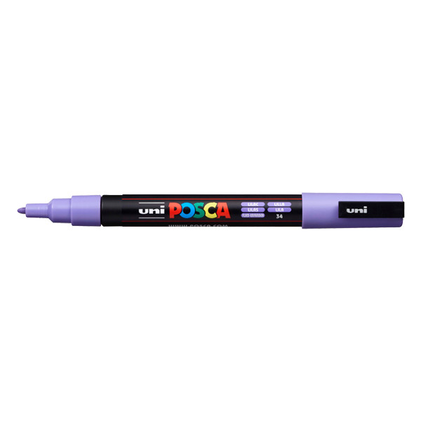 POSCA PC-3M marqueur peinture (0,9 - 1,3 mm ogive) - lilas 424085 - 1