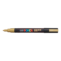 POSCA PC-3M marqueur peinture (0,9 - 1,3 mm ogive) - or 424093
