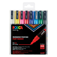 POSCA PC-3M set de marqueurs peinture (0,9 - 1,3 mm ogive) 8 pcs 424109