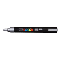 POSCA PC-5M marqueur acrylique (1,8 - 2,5 mm ogive) - argent 424125