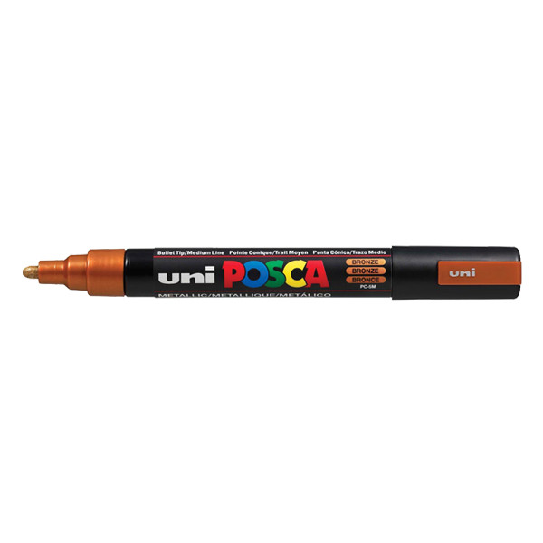 POSCA PC-5M marqueur acrylique (1,8 - 2,5 mm ogive) - bronze 424132 - 1
